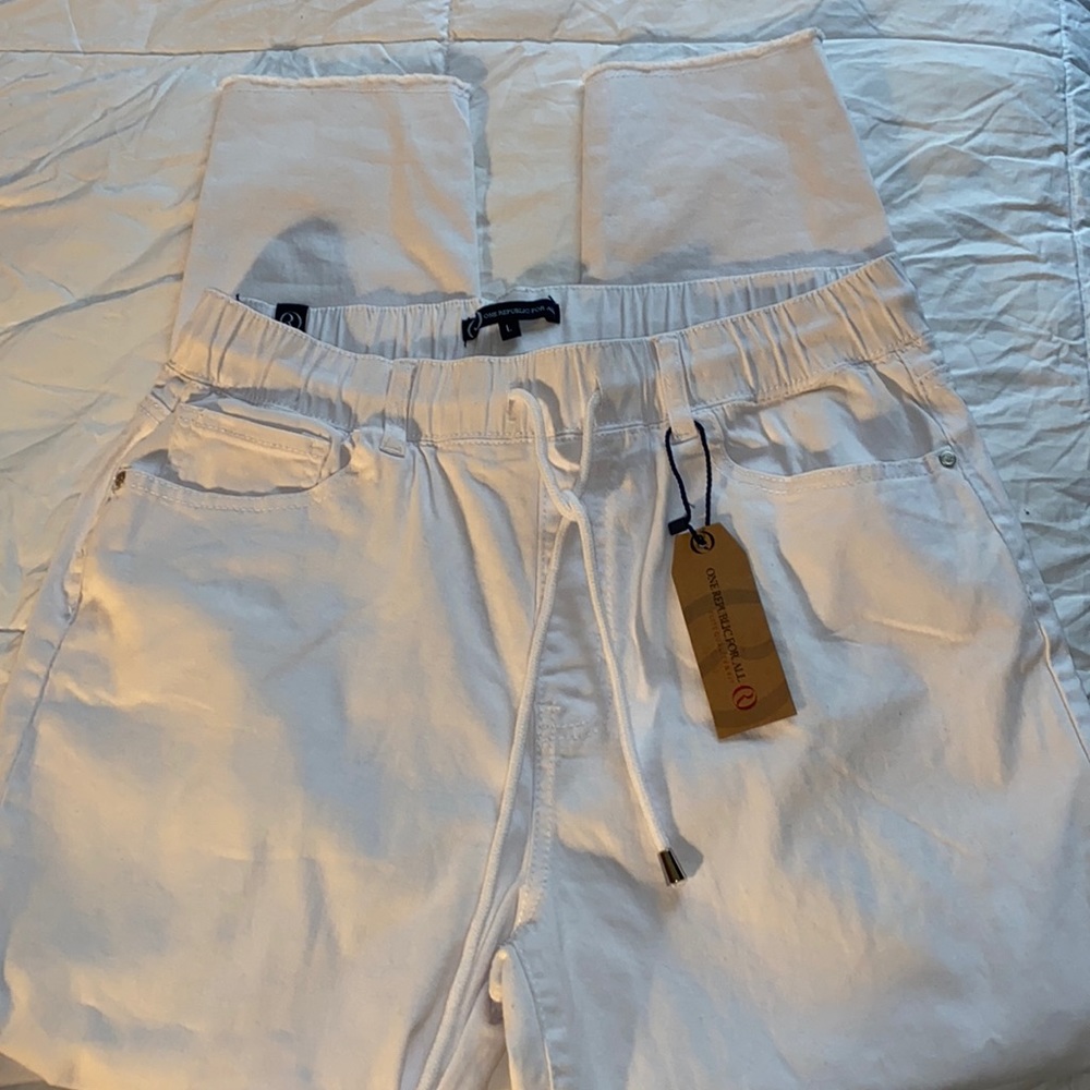 One Republic For All Cotton Cream Pants L